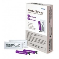 Тест полоски  KetoSens для визначення кетонових тіл, 50 шт./уп