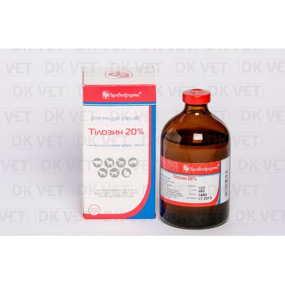 Тілозин 20% - флакон 100 мл