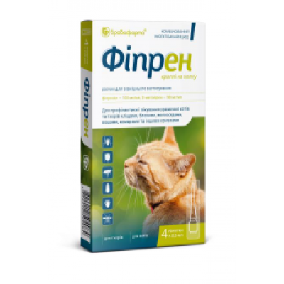 Фіпрен для котів (0,5 мл *4 шт)
